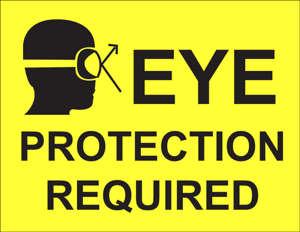 oog bescherming verplicht